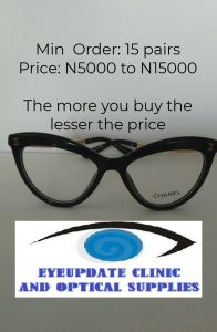 Chanel Cat-eye eyeglasses frame